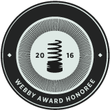 2016 Webby Award Honoree